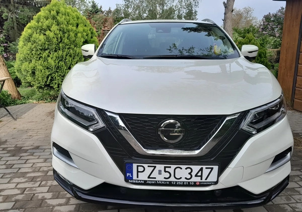 Nissan Qashqai cena 95900 przebieg: 55600, rok produkcji 2019 z Poznań małe 631